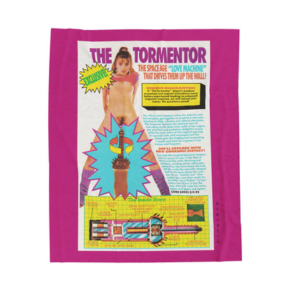 The Tormentor "Space Age Love Machine" Velveteen Throw