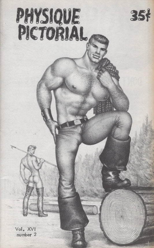 1967 Physique Pictorial Volume 16 Number 2 35 Cents