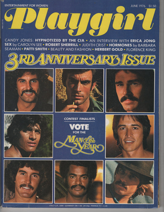 1976  Playgirl June / 3rd Anniversary Special