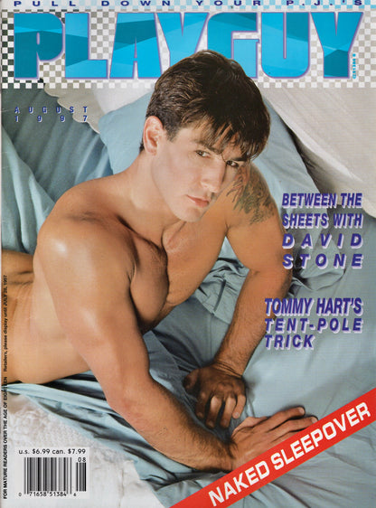 1997 Playguy August / Pull Down Your PJ's + Roadies + Three Stories of Fantasy and Erotica