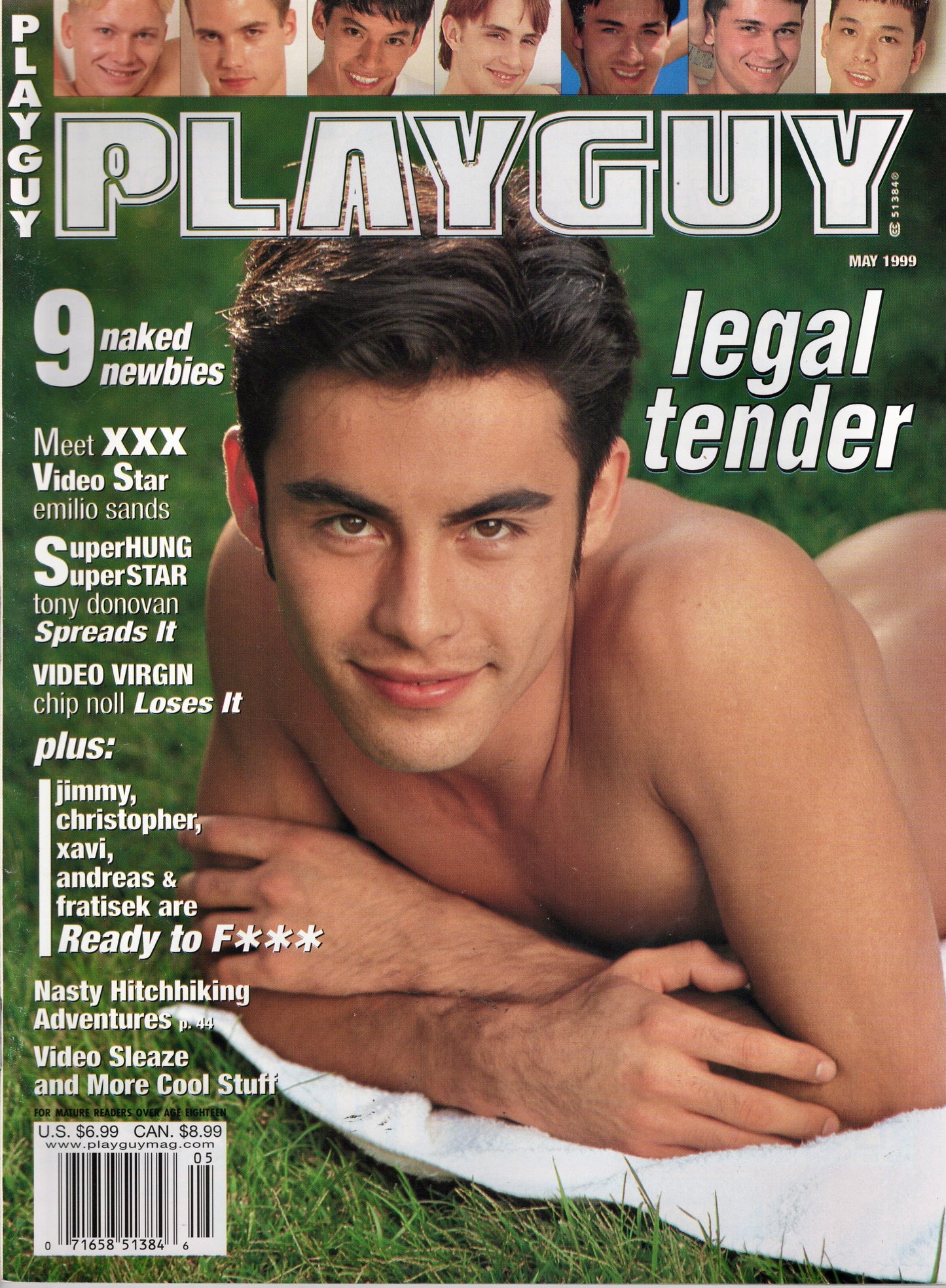 1999 Playguy May / Emilio Sands + Tony Donovan + Two Stories of Fantasy and Erotica