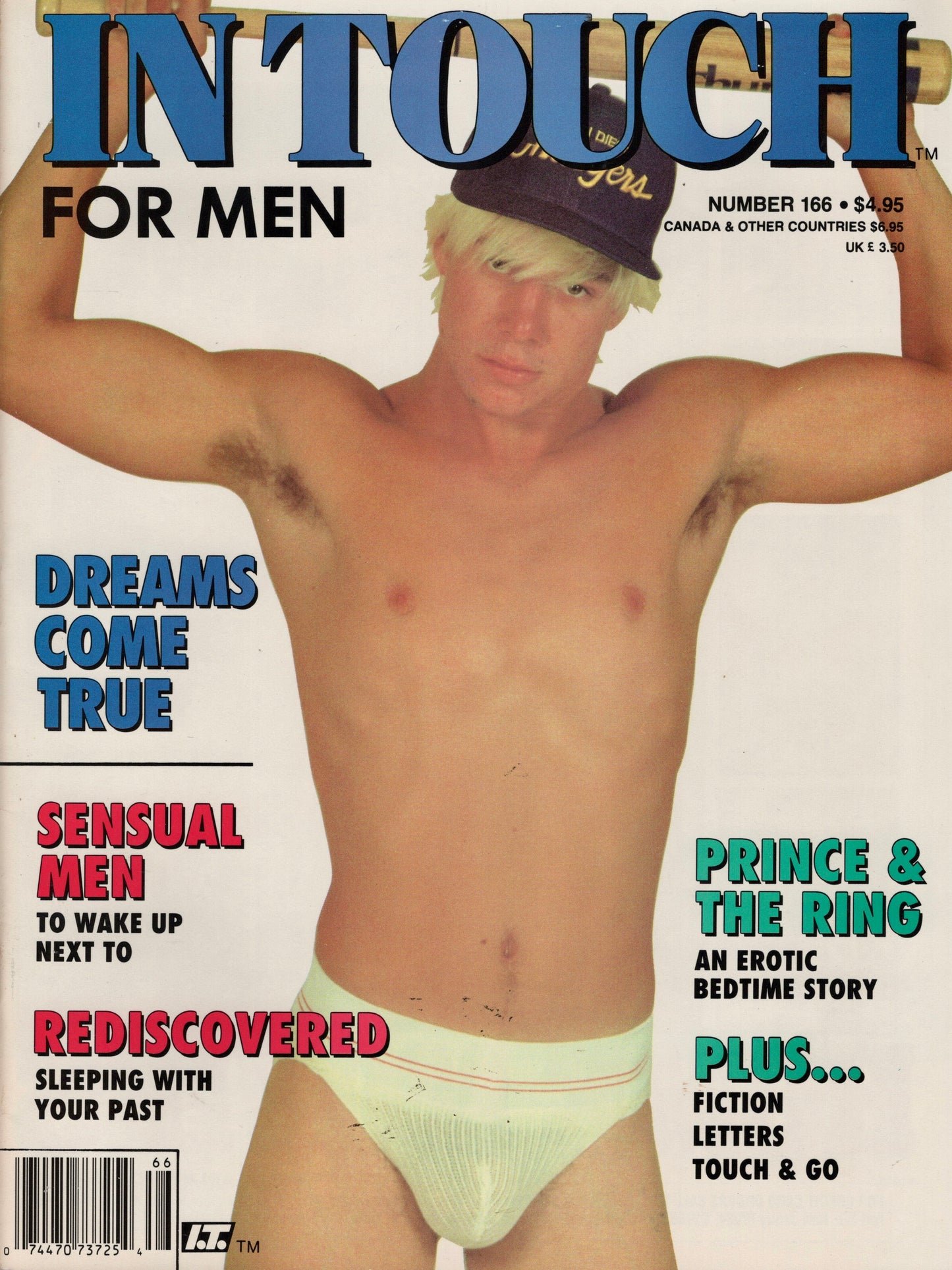 1990 December In Touch for Men Magazine Issue 166