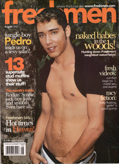 2002 Freshmen Magazine August /  Babes in the Woods + Two Erotic Stories