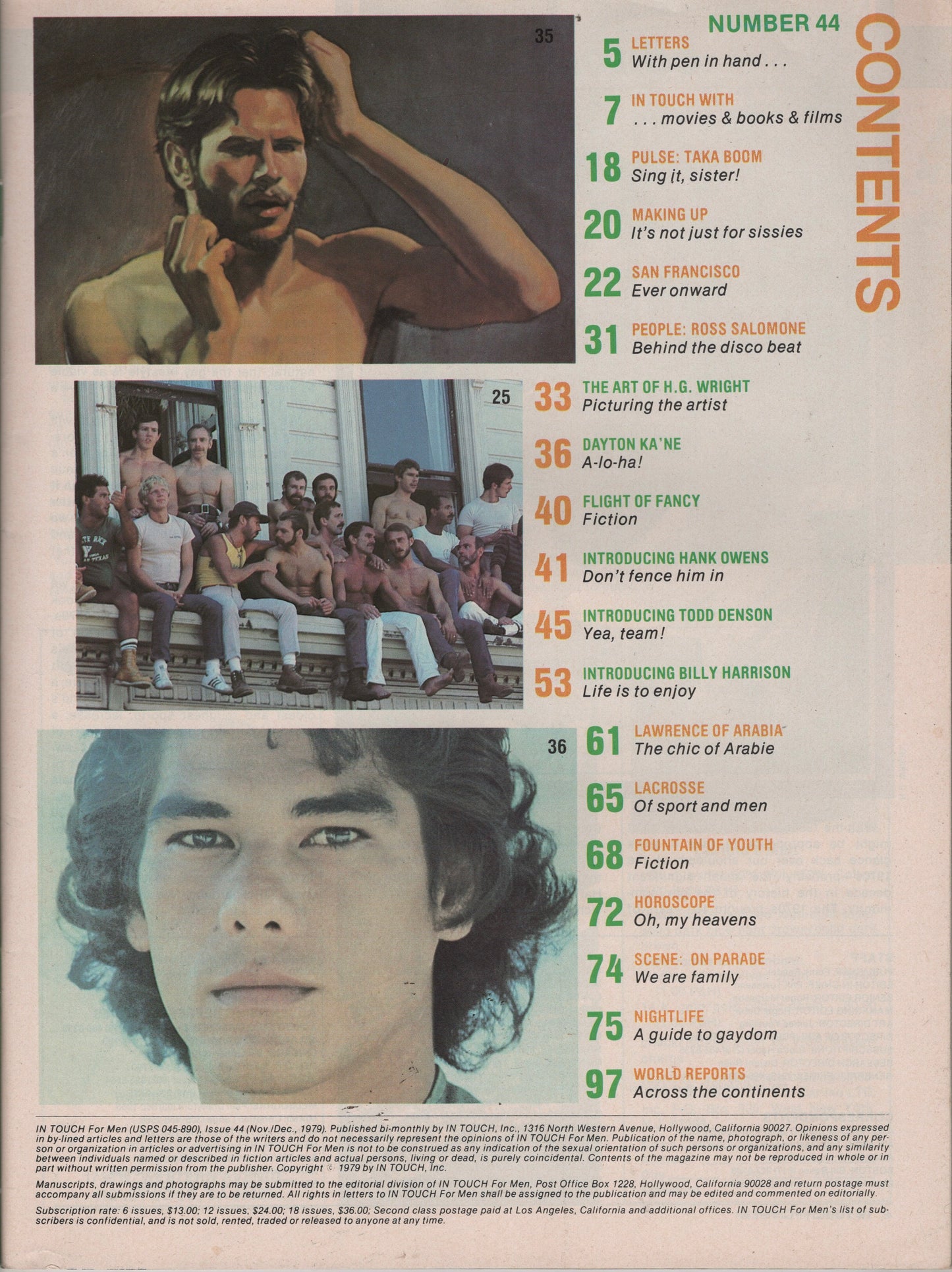1979 Nov/Dec In Touch For Men Issue 44