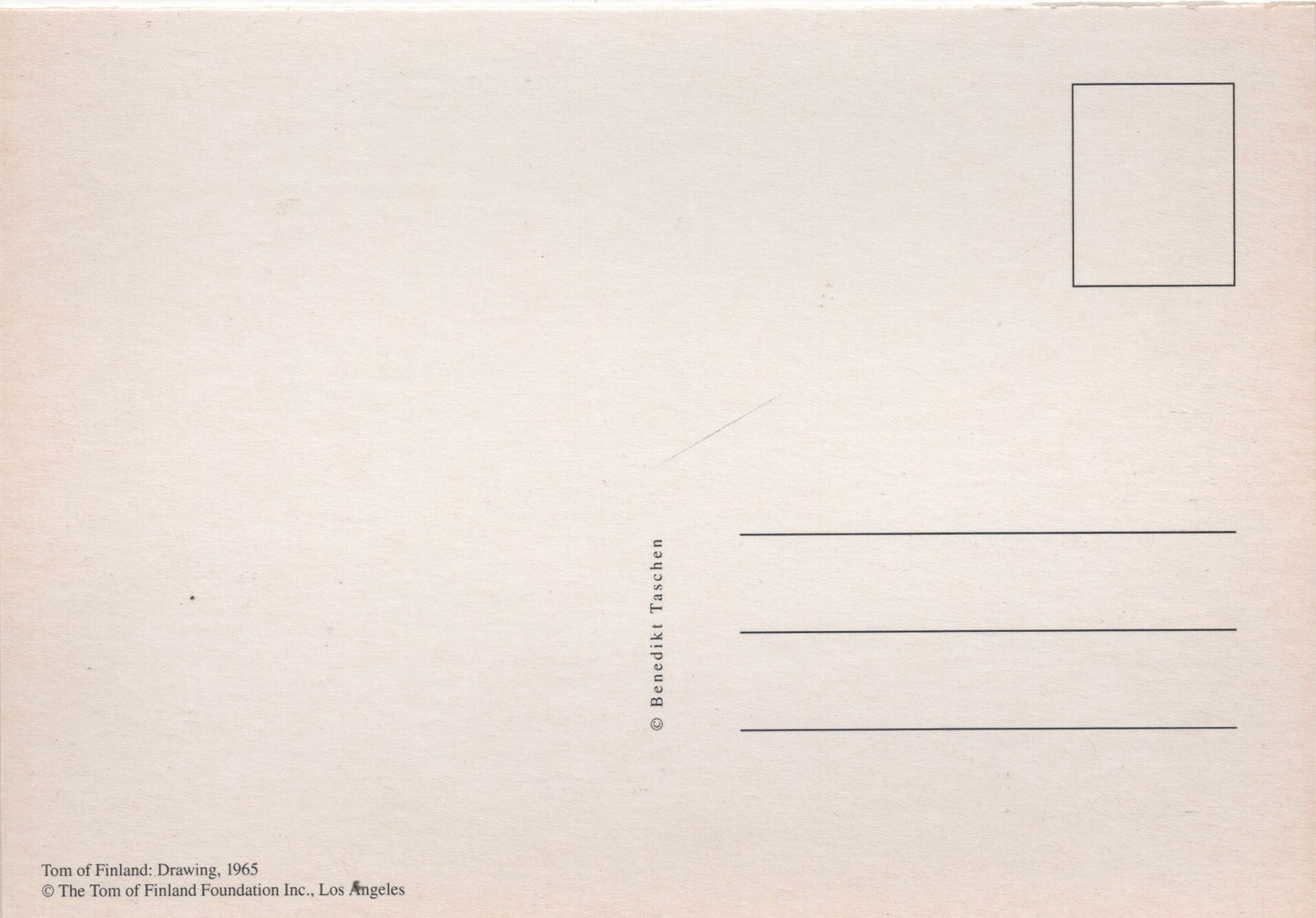 1965 / Tom of Finland / Original Postcard / 12 of 30