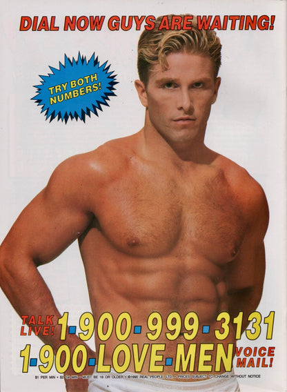 1991 March In Touch For Men Issue 169