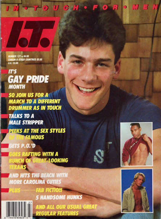 1987 June In Touch For Men Issue 127