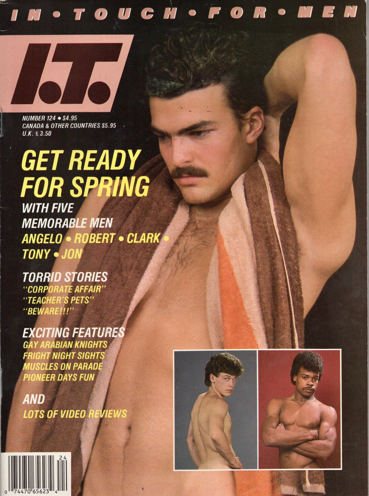 1987 March In Touch For Men Issue 124