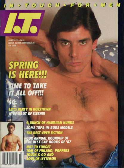 1988 April In Touch For Men Issue 137