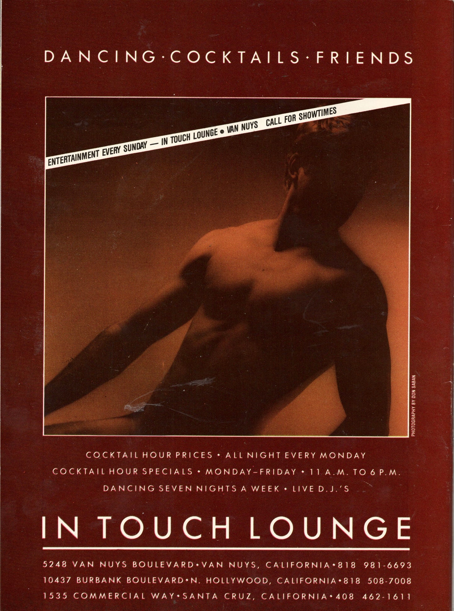 1988 April In Touch For Men Issue 137