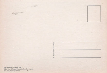 1987 / Tom of Finland / Original Postcard / 20 of 30