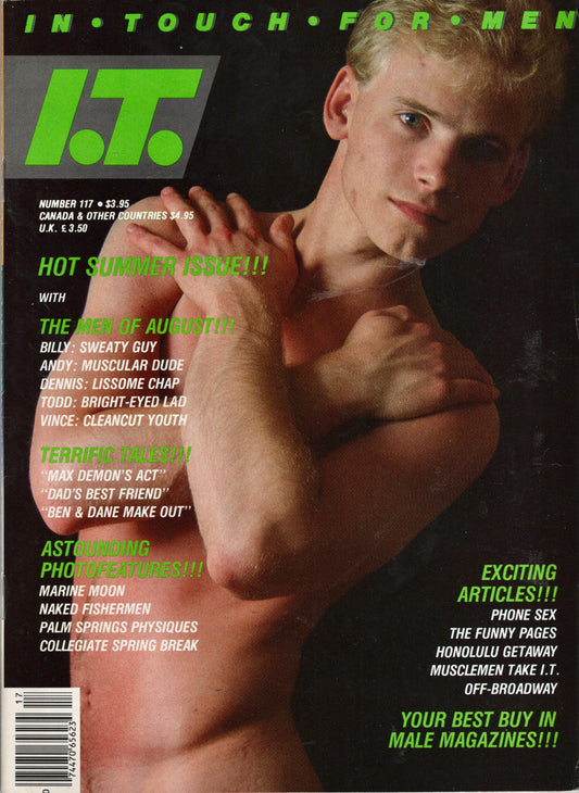 1986 August In Touch For Men Issue 117