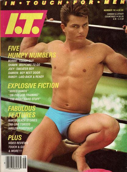 1986 July In Touch For Men Issue 116