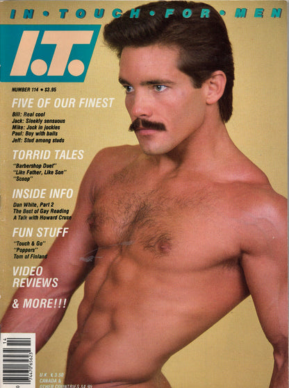 1986 May In Touch For Men Issue 114