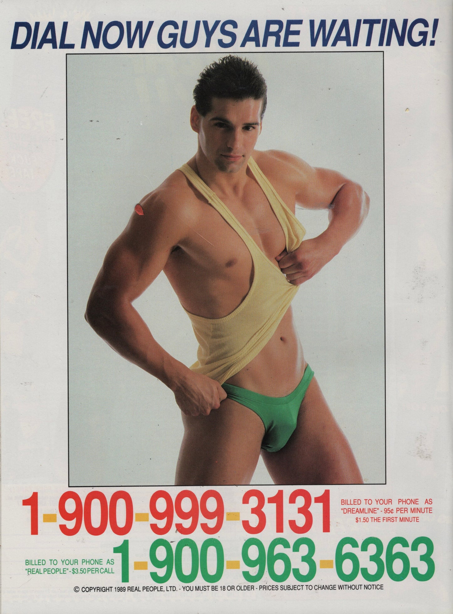 1990 April In Touch For Men Issue 158