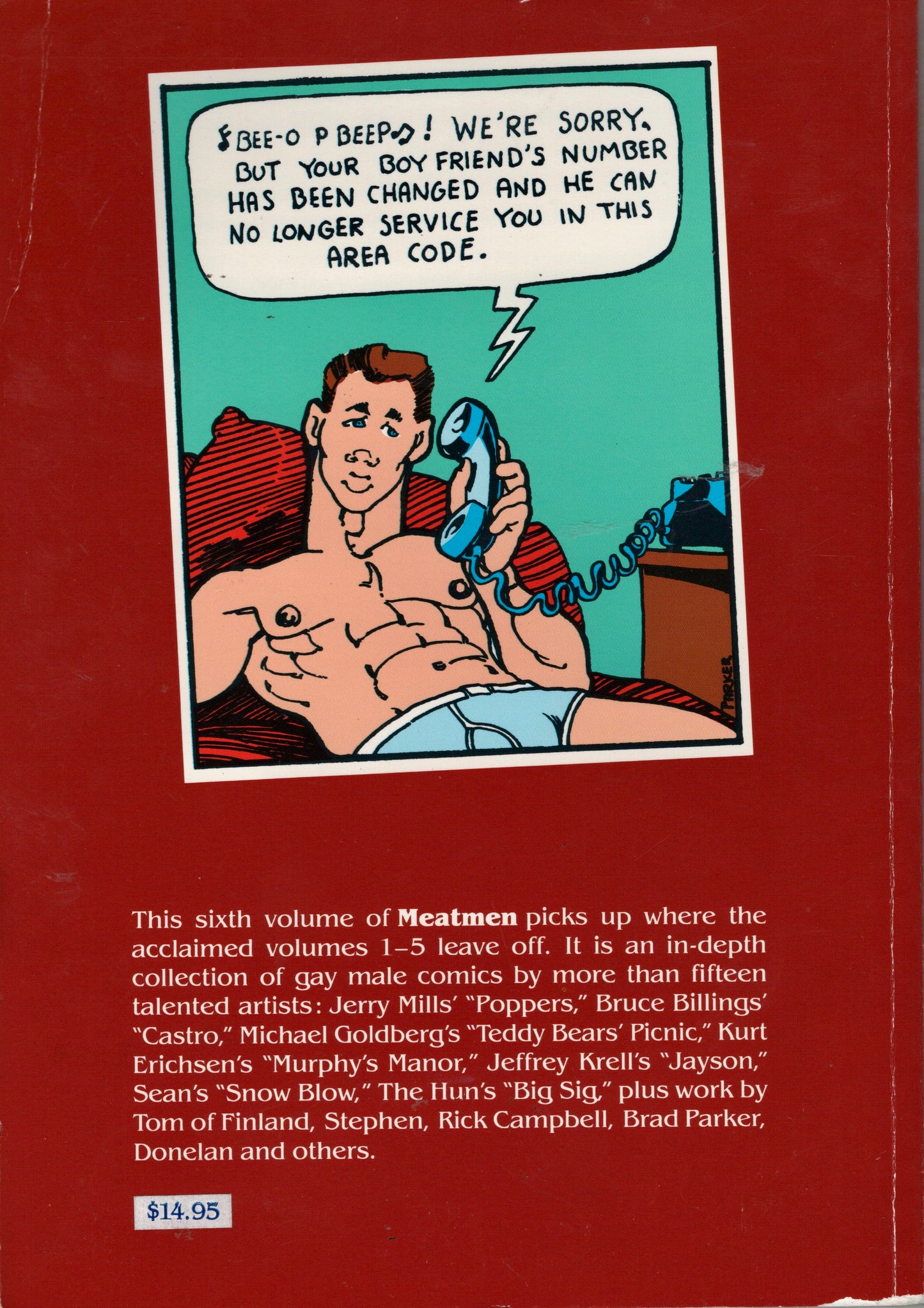 1989 MEATMEN - Volume 6 - An Anthology of Gay Male Comics