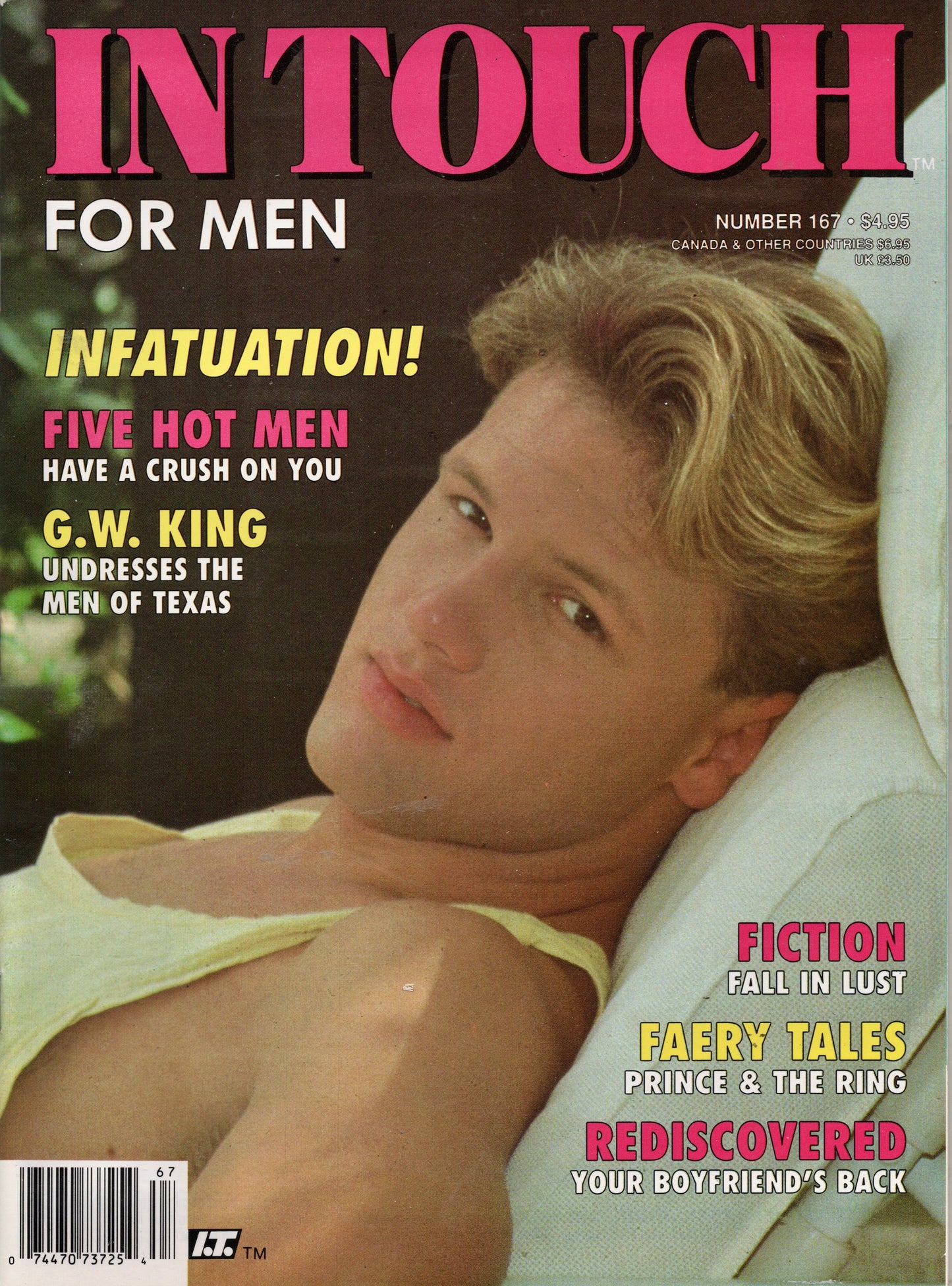 1991 January In Touch For Men Issue 167