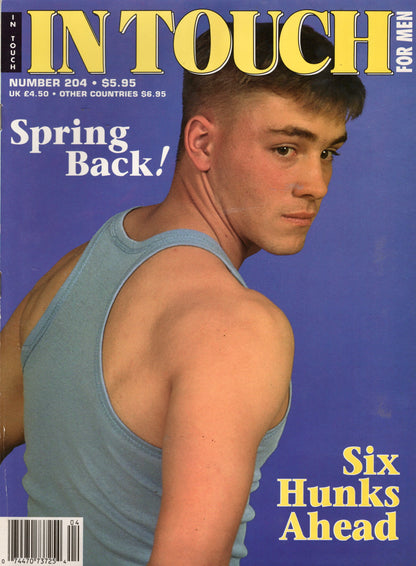 1994 April In Touch For Men Issue 204