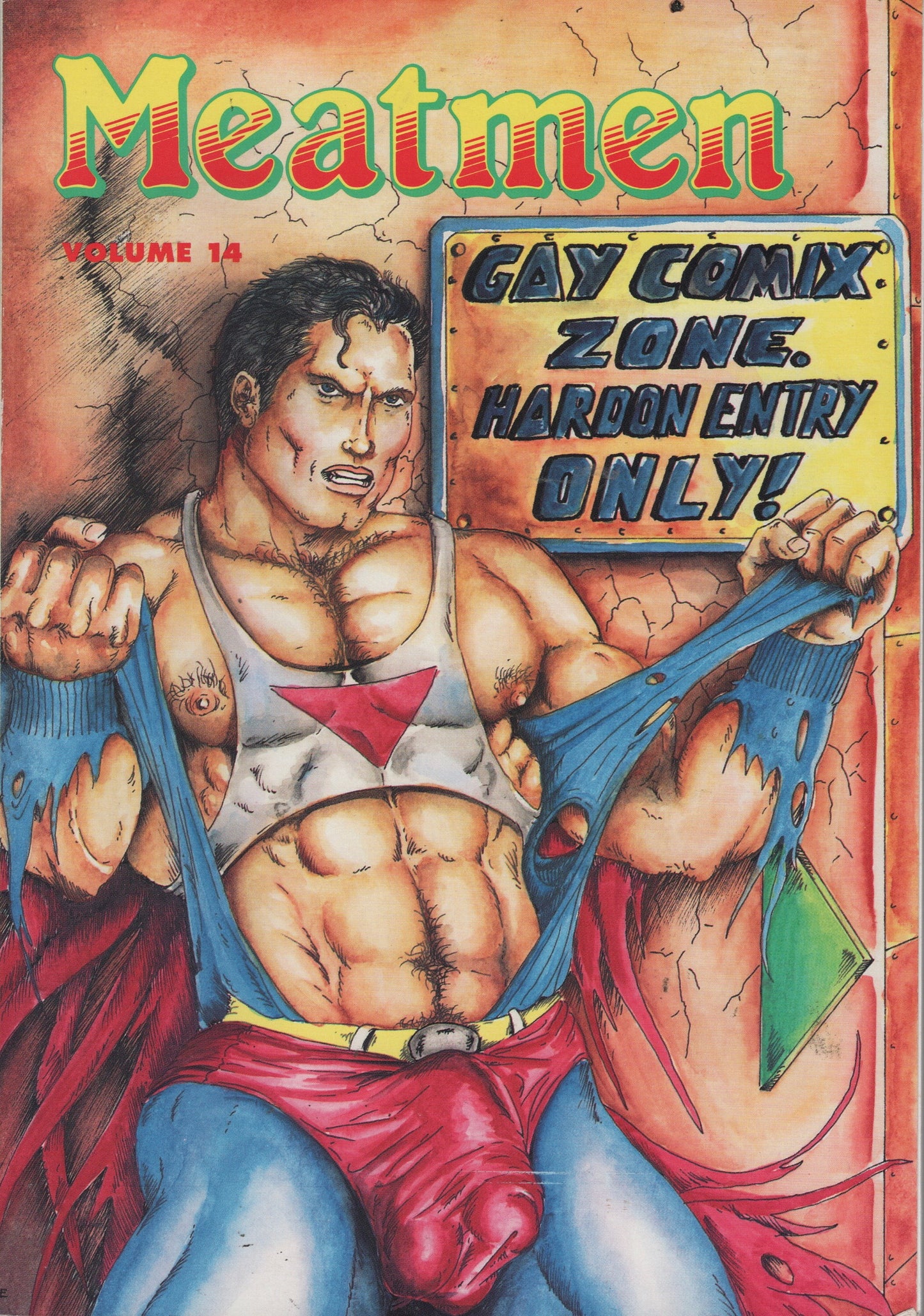 1993 MEATMEN - Volume 14 - An Anthology of Gay Male Comics