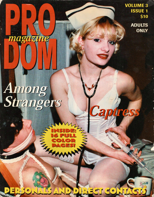 2000 PRO DOM Magazine / Volume 3 Issue 1 / Totally Tasteless Publications