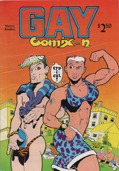 1988 Gay Comix #12 / Kitchen Sink Press Underground Comics