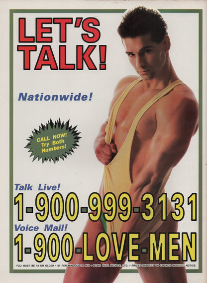 1991 MALE Pictorial June