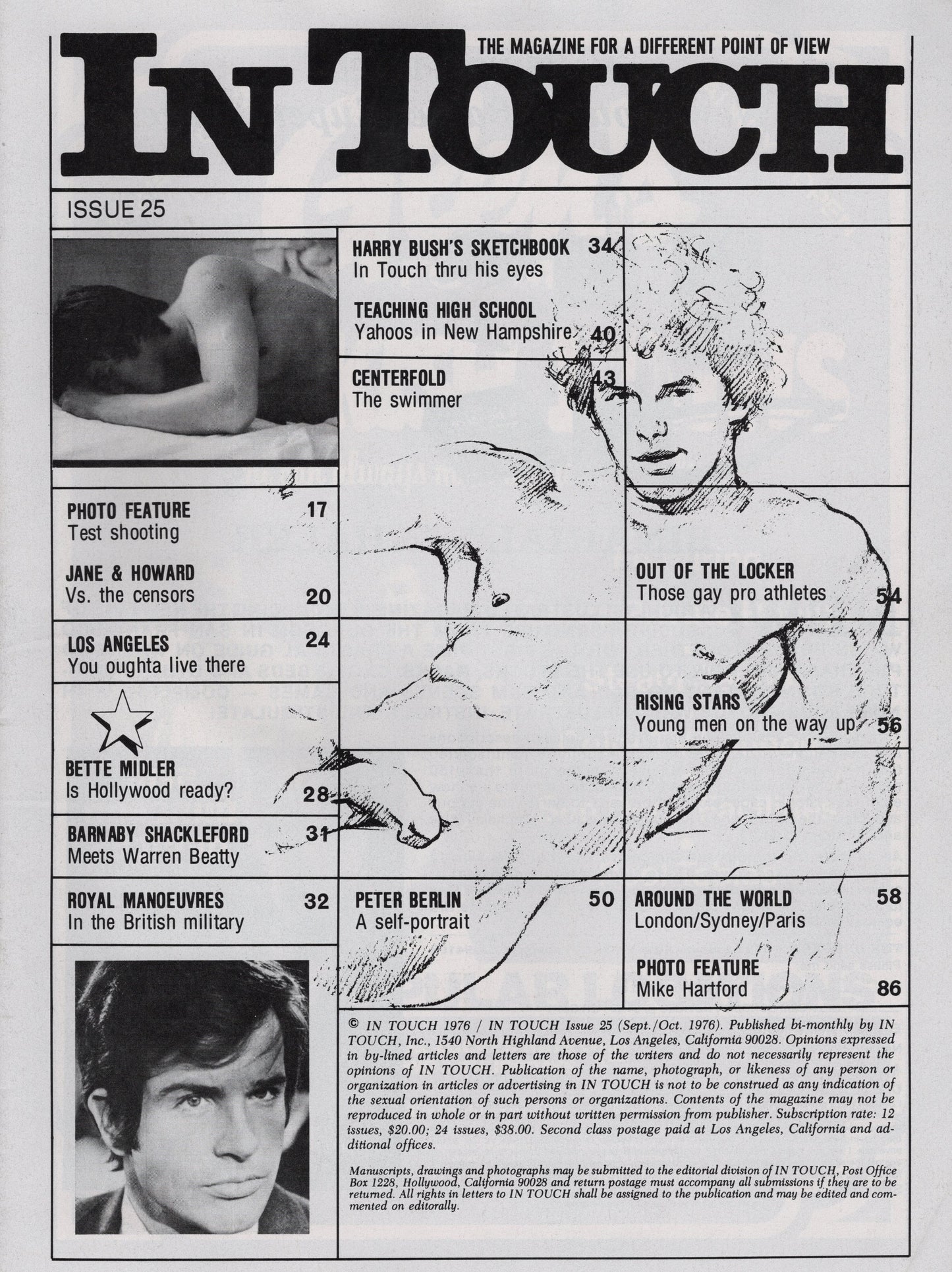 1976 Sept/Oct In Touch for Men Magazine Issue 25