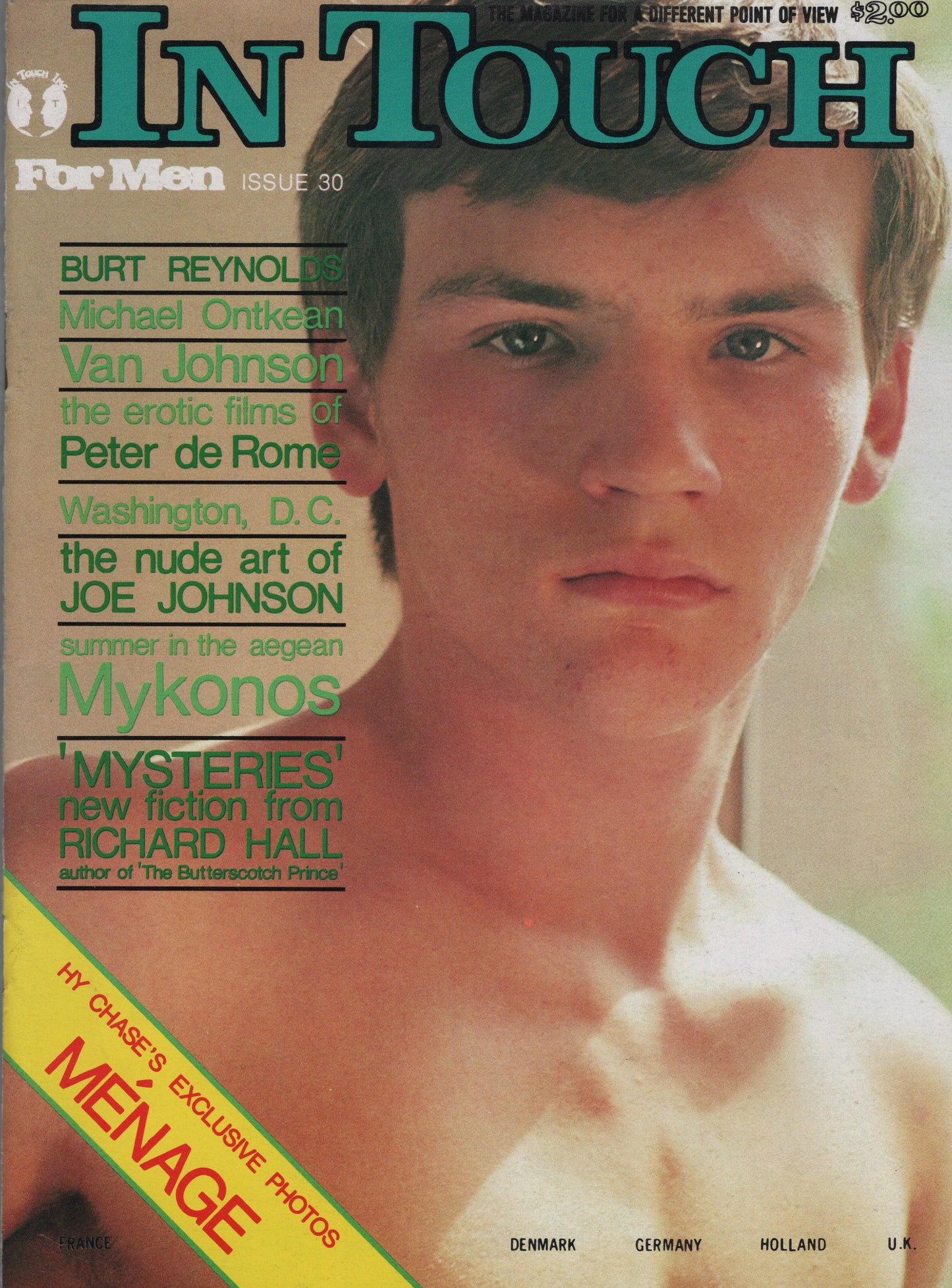 1977 July/Aug In Touch for Men Magazine Issue 30