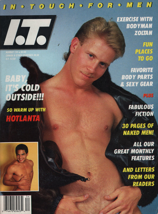 1988 January In Touch for Men Magazine Issue 134