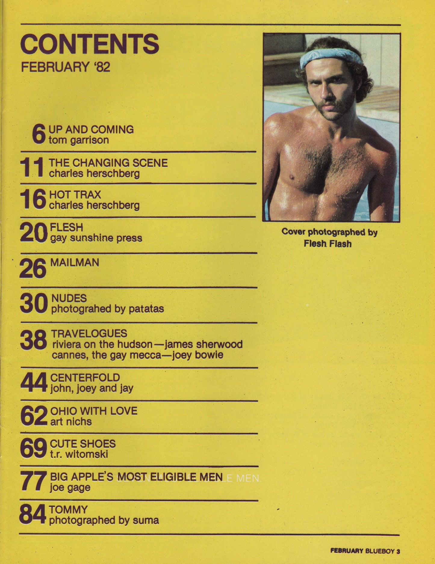 1982 Blueboy February - Volume 64